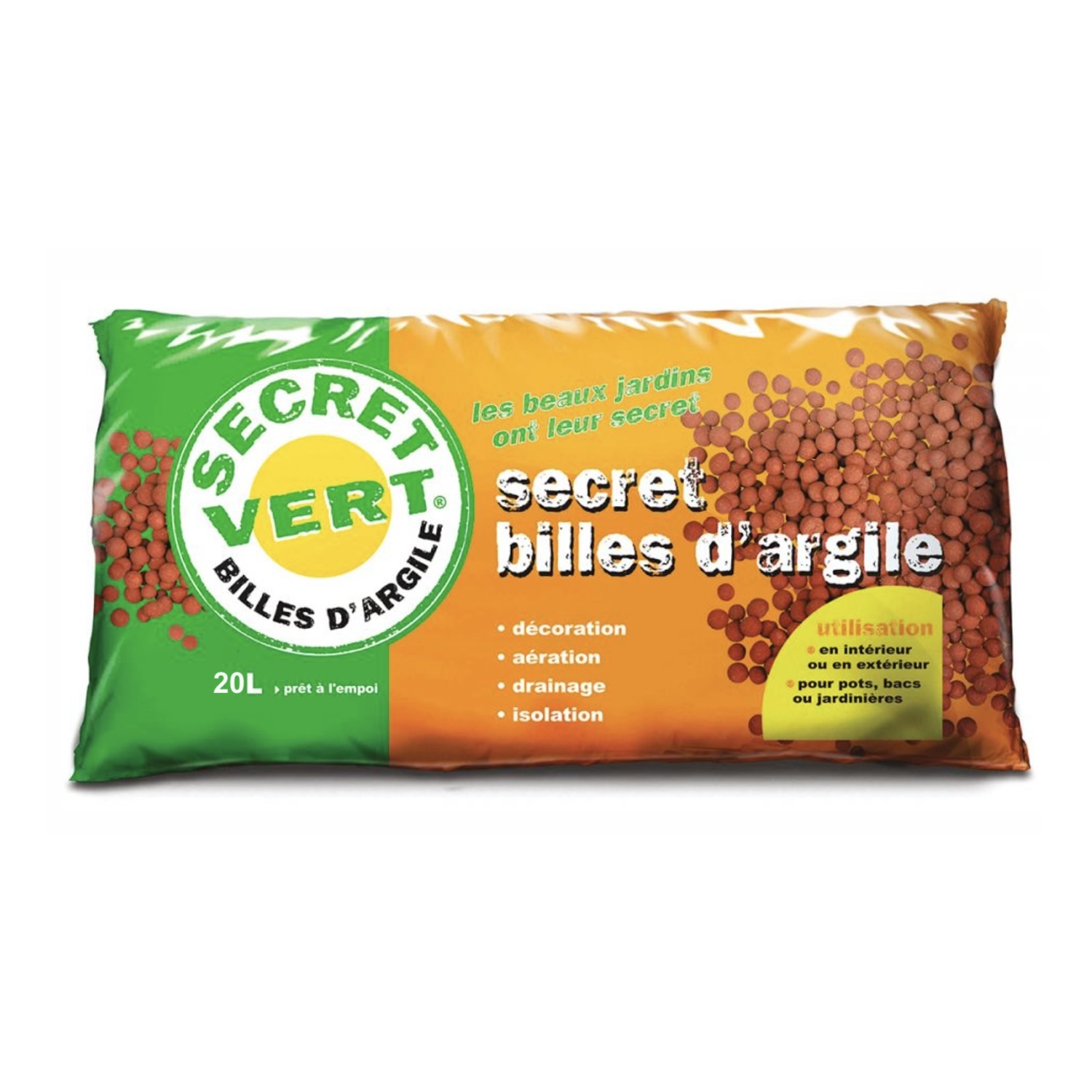 Secret Billes d'argile 20L